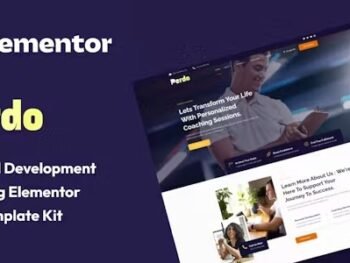 Perdo – Personal Development Coaching Elementor Template Kit