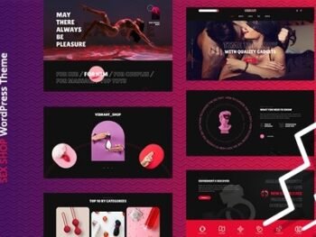 Vibratex – Adult Toys Shop WordPress Theme