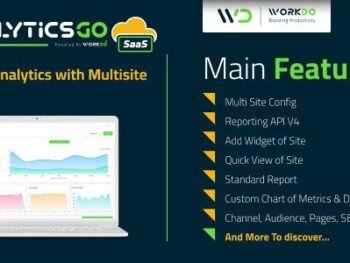 AnalyticsGo SaaS v1.1.0 – Google Analytics V4 with Multisite