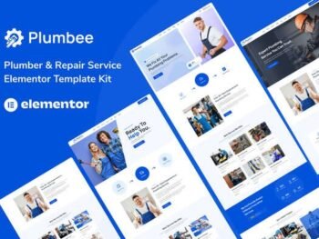 Plumbee – Plumber & Repair Services Elementor Template Kits