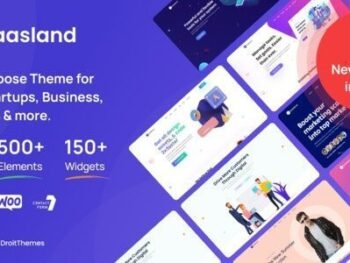 SaasLand 3.6.8 – MultiPurpose WordPress Theme for Saas Startup