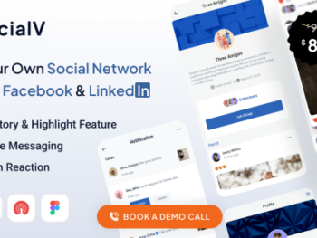 SocialV – Social Network Flutter App with BuddyPress (WordPress) Backend