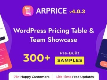 ARPrice – WordPress Pricing Table Plugin