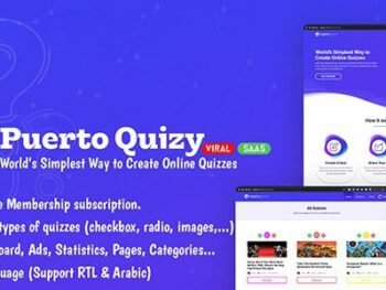 Puerto Quizy – Premium Quiz Builder Script SAAS